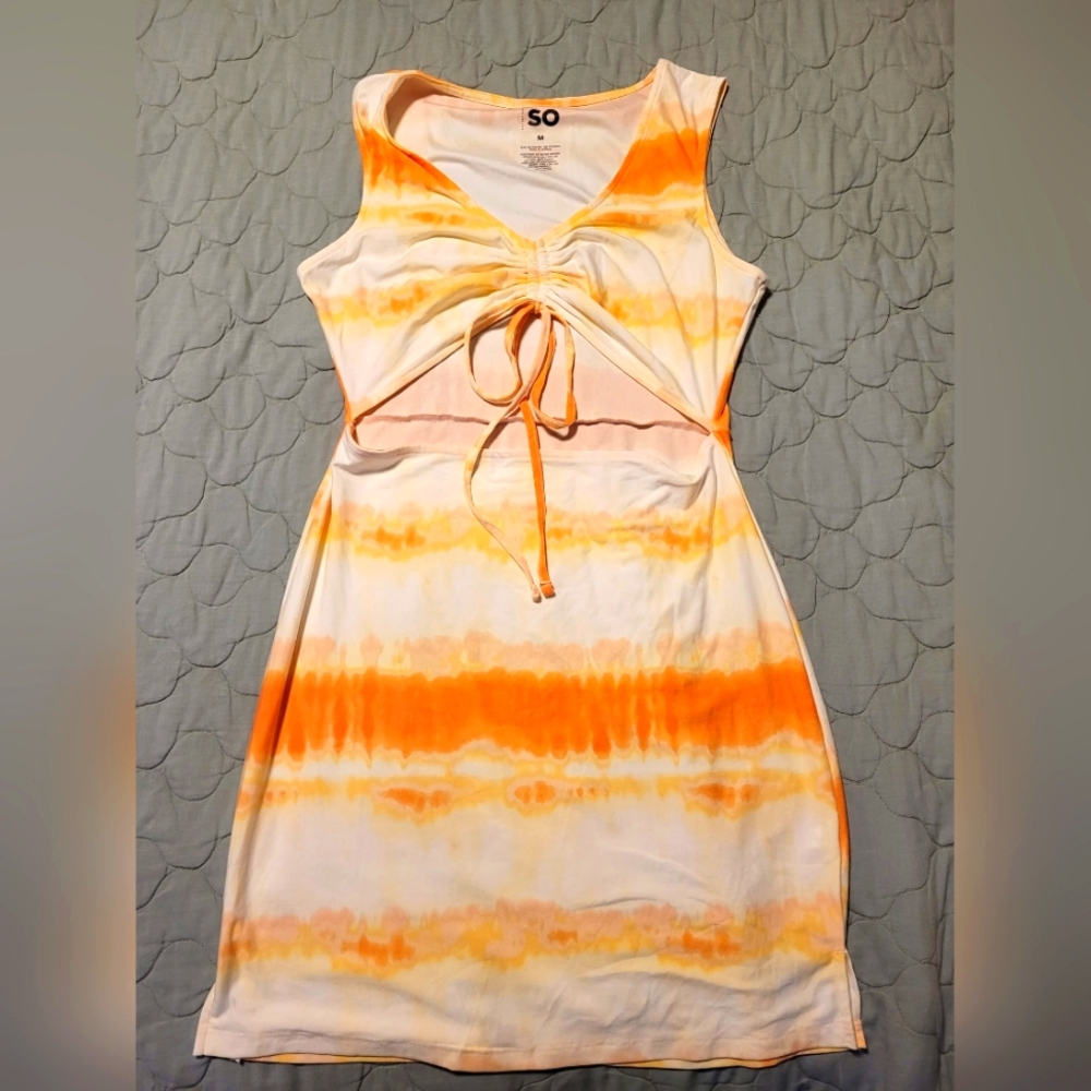SO summer dress from Kohls,  size M, new without tags. Tye dye
